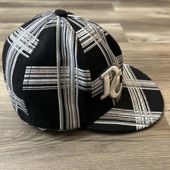 Washington DC Fitted Hip Hop Cap Size M Plaid Ultimate City Hunter Ultimate EUC - Picture 7 of 11